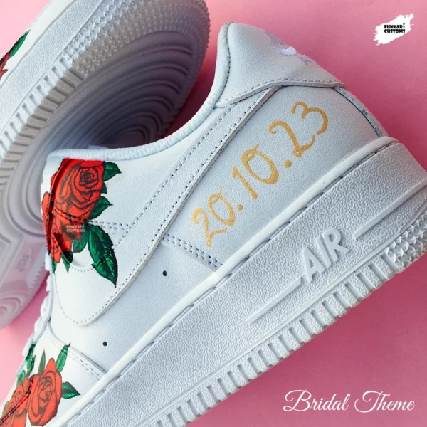 custom wedding sneakers